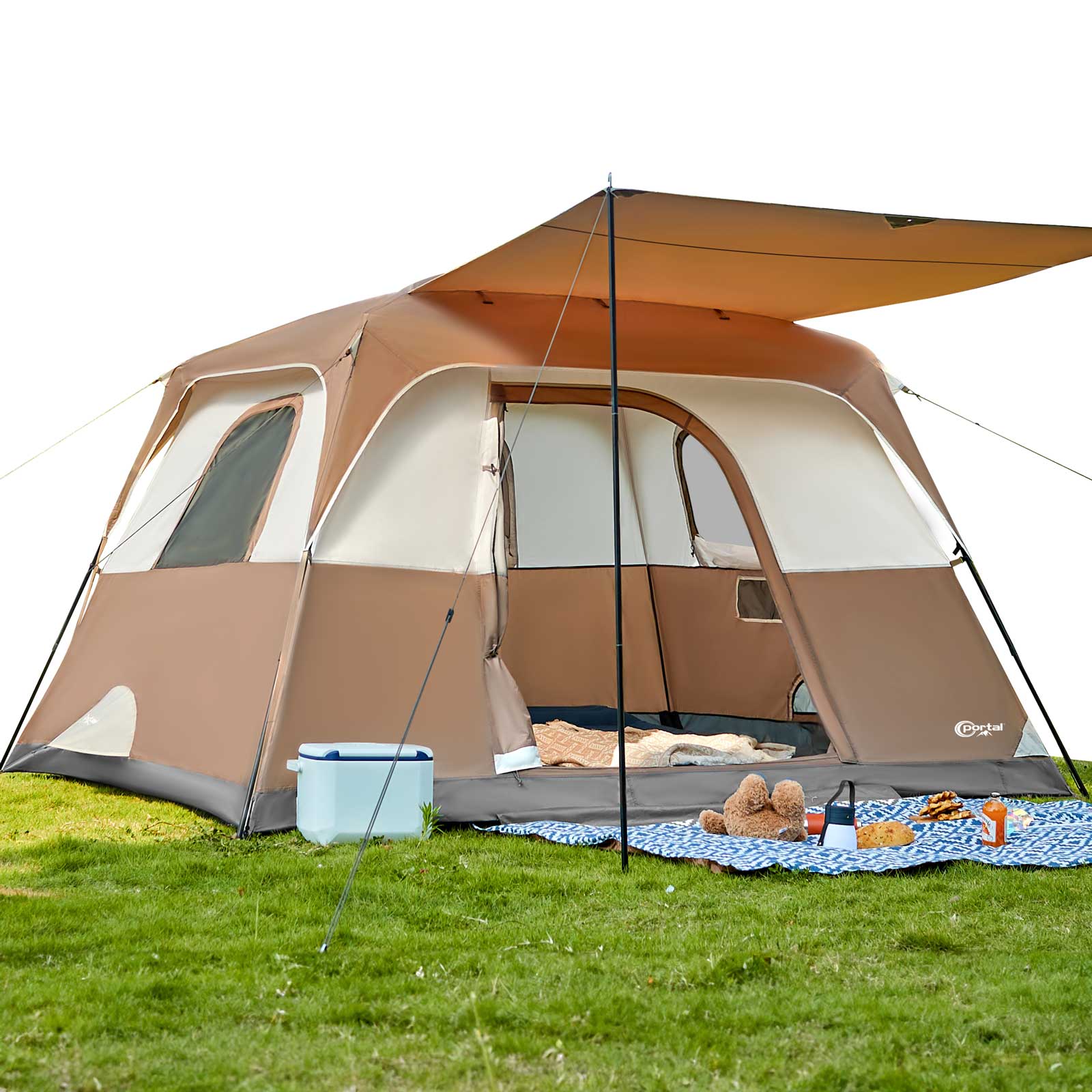 6 Person Instant Cabin Tent - Portal Outdoors