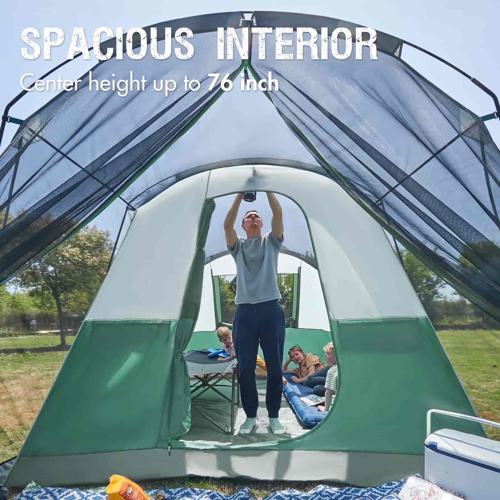 6 person camping tent